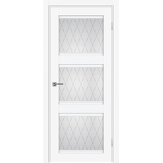 ПМР-Умбрия Белоснежная шагрень "Ромб"