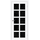 ПМР-Классик Белоснежная шагрень BLK