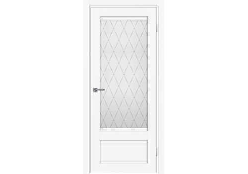 ПМР-Сицилия Белоснежная шагрень "Ромб"